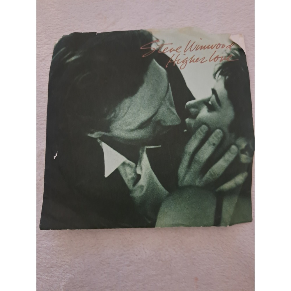 Steve Winwood Higher Love 7" Vinyl 45 RPM Single 1986 Island Records 7-28710